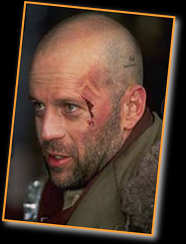 Bruce Willis in 12 Monkeys